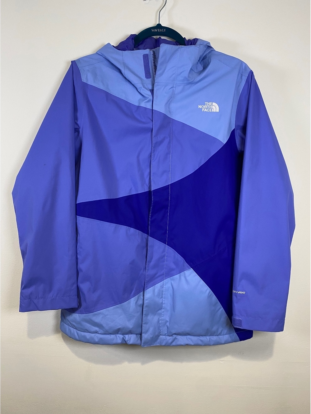 The North Face Girls' XL Purple Waterproof Jacket